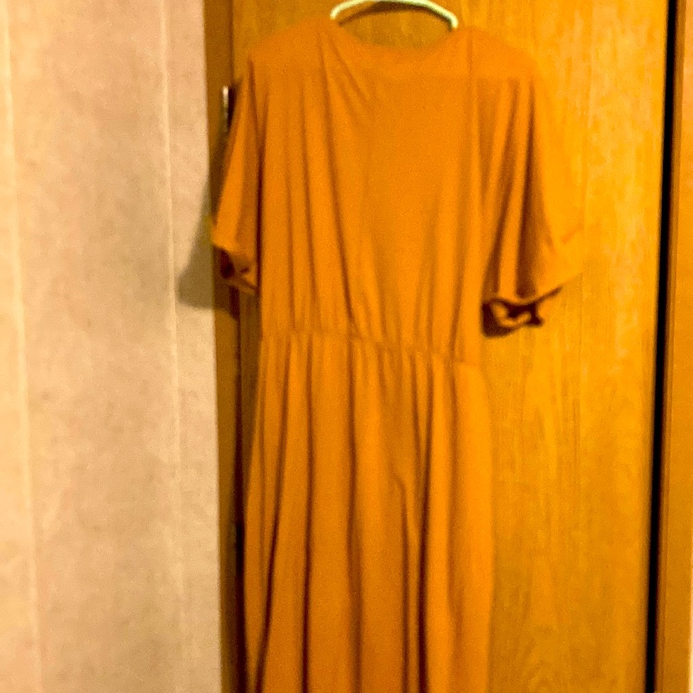 Eloquii Wrap Skirt Knit Dress